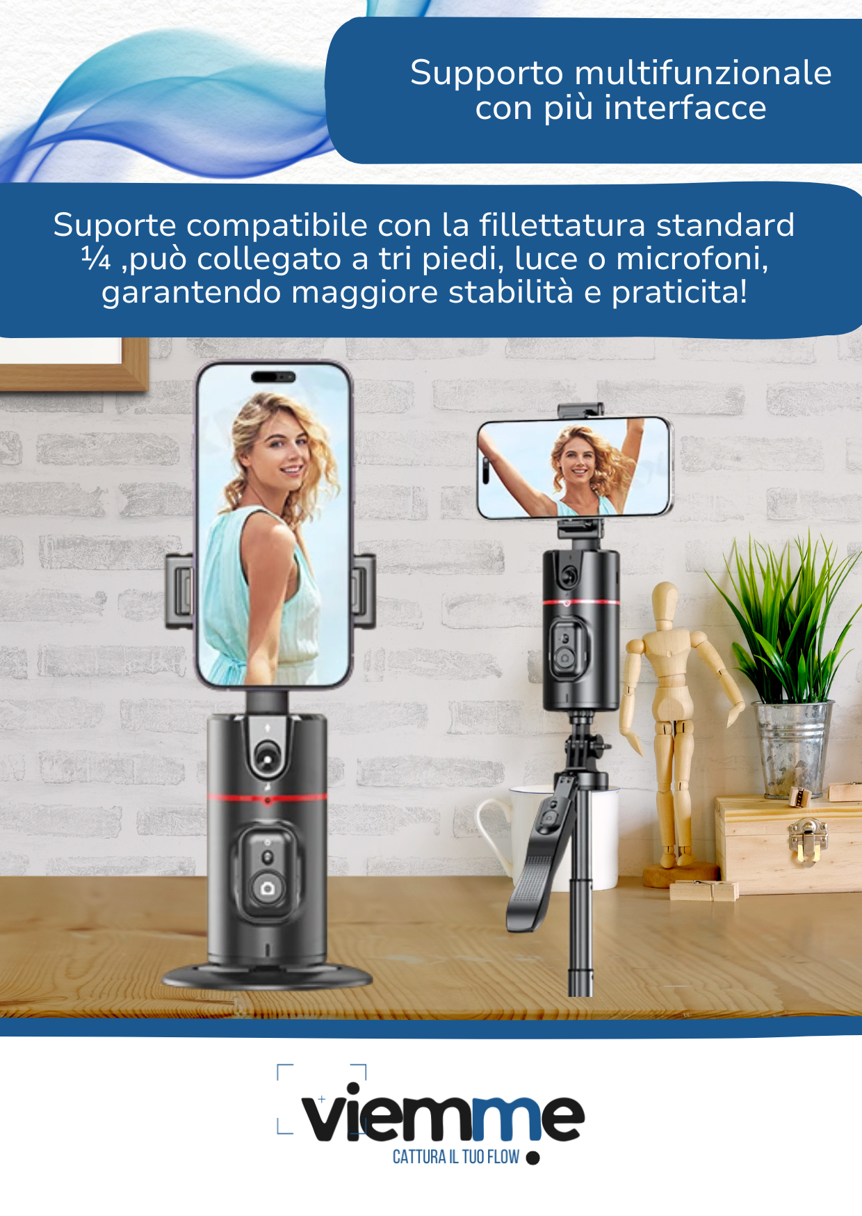 Auto Face Tracking Viemme Motion